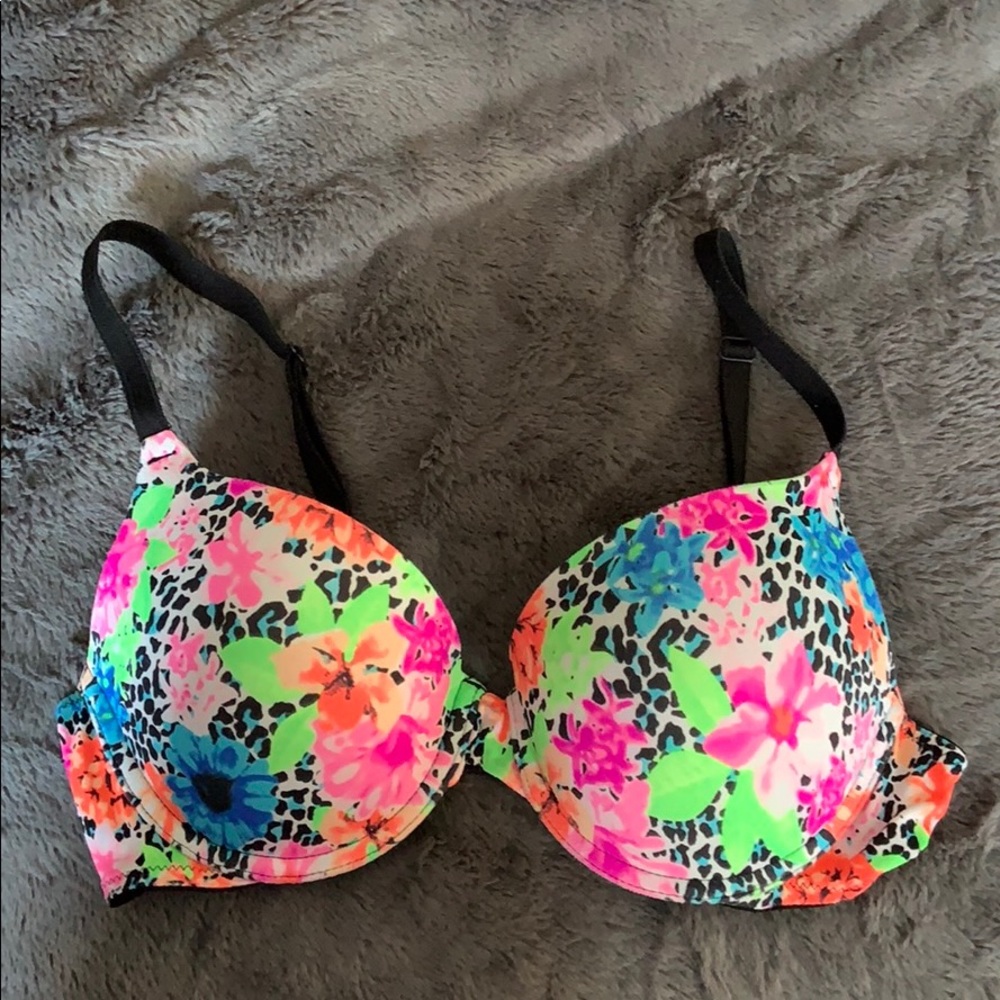 Victoria’s Secret floral push-up bra